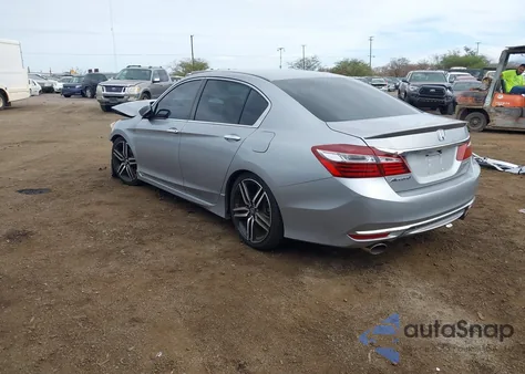 2016 Honda Accord Sport from USA, damaged, VIN 1HGCR2F50GA065504
